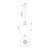 Lancaster 16-in Chrome 4 Lights Pendant