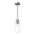 Marcel 4-in Chrome 1 Light Pendant