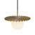 Plume 12-in Brushed Gold/Opal Matte Glass 1 Light Pendant