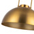 Harper 16-in Aged Gold 1 Light Pendant