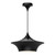 Emiko 16-in Matte Black 1 Light Pendant