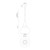 Hazel 14-in Aged Gold/Clear Glass 1 Light Pendant