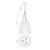 Plisse 16-in Aged Gold 1 Light Pendant