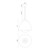 Kenji 20-in Aged Gold/Opal Matte Glass 1 Light Pendant