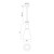 Arlo 7-in Brushed Gold/Clear Glass 1 Light Pendant
