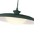 Minori 15-in Pine Green Socket Pendant