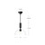 Jude 12-in Brushed Gold/Clear Glass 1 Light Pendant