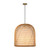 Bondi 20-in Brushed Gold/Opal Glass 1 Light Pendant