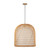 Bondi 20-in Brushed Gold/Opal Glass 1 Light Pendant