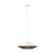 Daphne 15-in White/Brown Cotton Rope 1 Light Pendant
