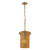 Kai 11-in Brushed Gold Socket Pendant