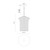 Kai 11-in Brushed Gold Socket Pendant