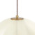 Crosby 18-in Brushed Gold Socket Pendant