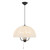 Crosby 18-in Matte Black Socket Pendant