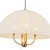 Crosby 24-in Brushed Gold Socket Pendant