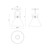 Emerson 9-in Matte Black/Clear Glass 1 Light Semi Flush Mount