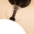 Celia 8-in Matte Black/Opal Glass 1 Light Semi Flush Mount