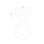 Harvey 12-in Antique White Socket Semi-Flush Mount