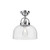 Lancaster 12-in Chrome 1 Light Semi Flush Mount