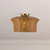 Kai 16-in Brushed Gold Socket Semi-Flush Mount