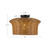 Kai 16-in Brushed Gold Socket Semi-Flush Mount