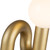 Sadie 6-in Brushed Gold Socket Table Lamp