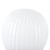 Cherise 7-in Brushed Gold/Glossy Ribbed Opal Glass Socket Table Lamp