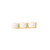 Willow 22-in Brushed Gold/Opal Matte Glass 3 Lights Vanity
