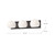 Willow 22-in Brushed Gold/Opal Matte Glass 3 Lights Vanity