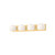 Willow 31-in Brushed Gold/Opal Matte Glass 4 Lights Vanity