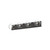 Willow 31-in Clear Glass/Matte Black 4 Lights Vanity