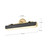 Valise 20-in Vintage Brass/Cognac Leather LED Wall/Vanity