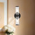 Revolve Clear Glass/Urban Bronze 2 Lights Wall/Vanity