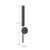 Astrid 25-in Metal Shade/Vintage Brass LED Wall/Vanity