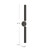 Astrid 35-in Metal Shade/Vintage Brass LED Wall/Vanity