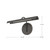 Astrid 14-in Metal Shade/Vintage Brass LED Wall/Vanity