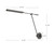 Astrid 33-in Metal Shade/Vintage Brass LED Wall/Vanity
