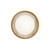 Alonso 8-in Vintage Brass LED Wall/Vanity