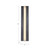 Kismet 23-in Vintage Brass/Alabaster LED Wall/Vanity