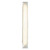 Caesar 25-in Polished Nickel/Alabaster LED Wall/Vanity