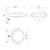 Blanco 6-in Urban Bronze/Alabaster LED Wall/Vanity