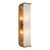 Abbott 19-in Vintage Brass/Alabaster 2 Lights Wall/Vanity