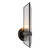 Cairo 4-in Ribbed Glass/Urban Bronze 1 Light Wall/Vanity