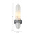 Valencia 5-in Urban Bronze/Alabaster 1 Light Wall/Vanity