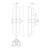 Valencia 15-in Polished Nickel/Alabaster 2 Lights Wall/Vanity