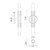 Torres 11-in Vintage Brass 2 Lights Wall/Vanity