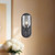 Lucian 9-in Clear Crystal/Urban Bronze 1 Light Wall/Vanity