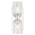 Lucian 11-in Clear Crystal/Polished Nickel 2 Lights Wall/Vanity