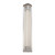 Sabre 23-in Polished Nickel/Ribbed Glass LED Wall/Vanity
