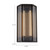 Sabre 16-in Polished Nickel/Ribbed Glass LED Wall/Vanity